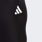 Adidas lány egyrészes fürdőruha – fekete-fehér, kis logóval, 170 cm-es méret