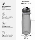 Super Sparrow Tritan kulacs, 1000 ml szürke