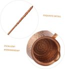 SHERCHPRY Török Kávéfőző (Cezve / Briki) – kézzel készített kalapált réz kanna, 320 ml