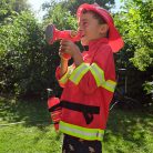 Melissa & Doug Tűzoltó Jelmez Gyerekeknek