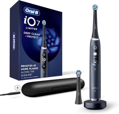 Oral-B iO 7N elektromos fogkefe – fekete