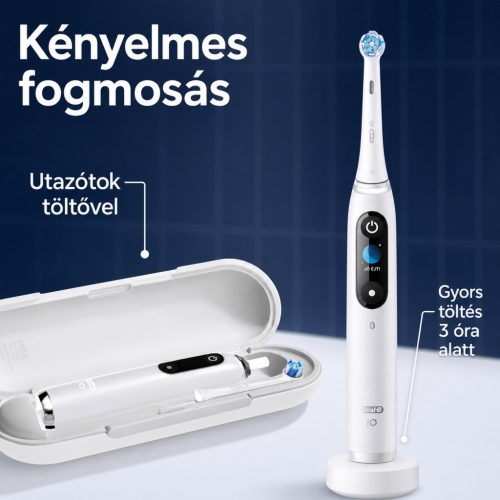 Oral-B iO 9 elektromos fogkefe – fehér