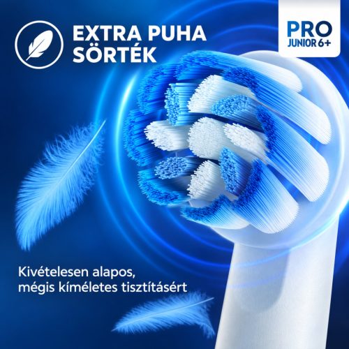 Oral-B Pro Junior – elektromos fogkefe 6 éves kortól