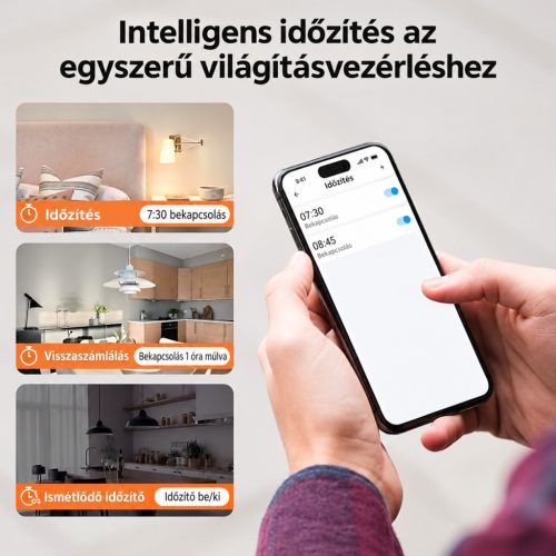 SONOFF ZBM5 Zigbee okos világításkapcsoló, 1 csatornás