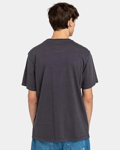 Element Regular fit férfi póló fekete Les méret  zsebes