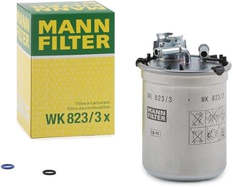 MANN-FILTER WK 823/3 X üzemanyagszűrő – szett tömítésekkel, gépjárművekhez
