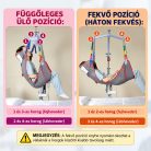 Univerzális betegemelő heveder – teljes testet támasztó emelő- és transzferheveder