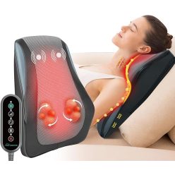 Snailax Shiatsu nyak- és hátmasszírozó hőfunkcióval