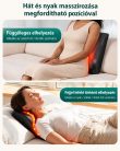 Snailax Shiatsu nyak- és hátmasszírozó hőfunkcióval