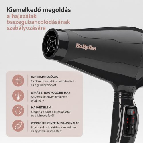BaByliss Italian Air Pro 6719DE hajszárító – 2200 W