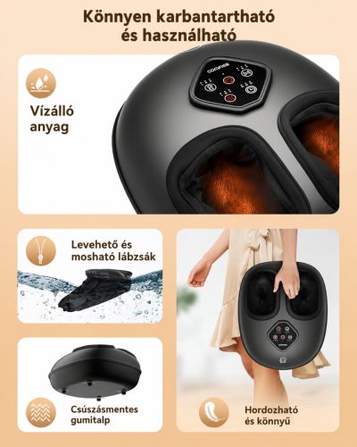 COMFIER Shiatsu lábmasszírozó cf-5425