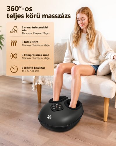 COMFIER Shiatsu lábmasszírozó cf-5425