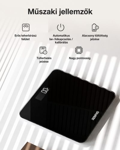 RENPHO Core 1s Digitális Személymérleg LED Kijelzővel, több színben