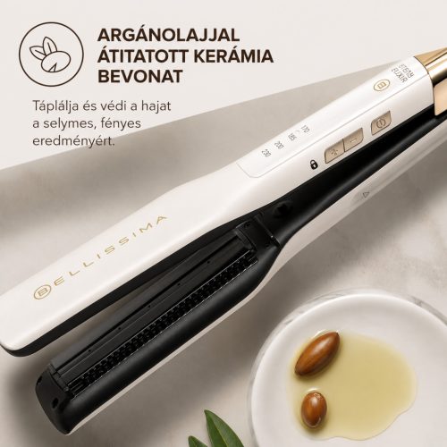 Bellissima Imetec Steam Elixir gőzölős hajvasaló