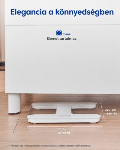 RENPHO Core TS – digitális személymérleg