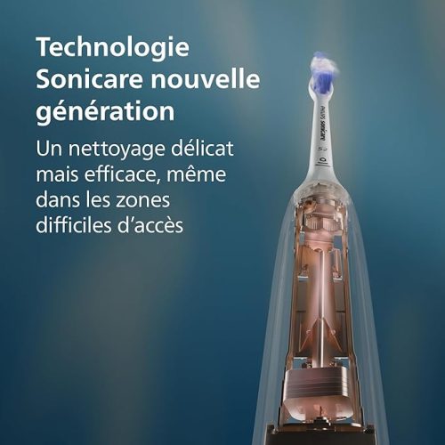 Philips Sonicare Series 5300 HX7108/04 Elektromos Szónikus Fogkefe – Fehér