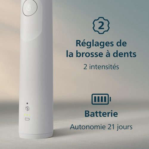 Philips Sonicare Series 5300 HX7108/04 Elektromos Szónikus Fogkefe – Fehér