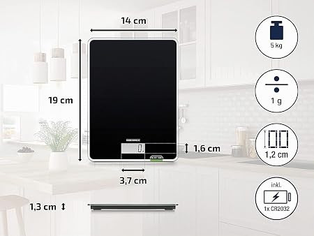 Soehnle Page Compact 100 – digitális konyhai mérleg