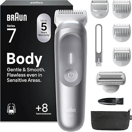Braun Bodygroomer Series 7 BG7555 Férfi Testsőrszőrzet-nyíró és Borotva