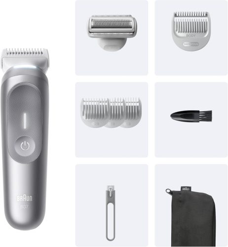 Braun Bodygroomer Series 7 BG7555 Férfi Testsőrszőrzet-nyíró és Borotva