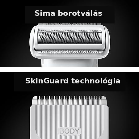 Braun Bodygroomer Series 7 BG7555 Férfi Testsőrszőrzet-nyíró és Borotva