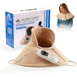  Mobiclinic Elektromos Nyak- és Vállmelegítő Párna – 100 W, 62 × 60 cm