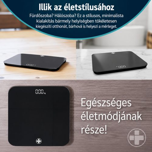 Reliance Medical digitális személymérleg LED kijelzővel