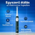 Oral-B iO2 Elektromos Fogkefe Készlet – 2 Markolat, Night Black & Forest Green