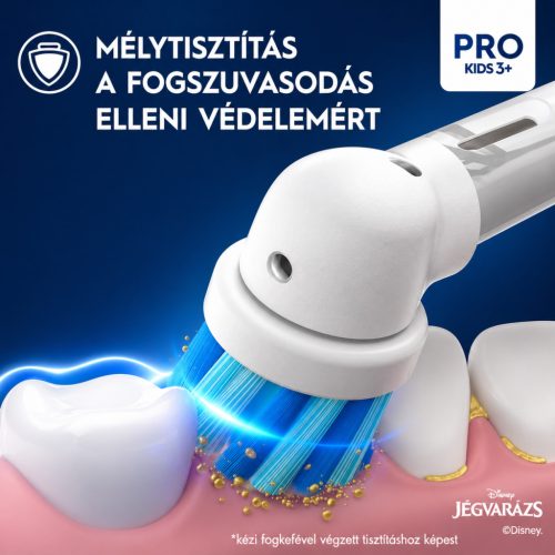Oral-B Pro Kids (Frozen) Gyermek Elektromos Fogkefe