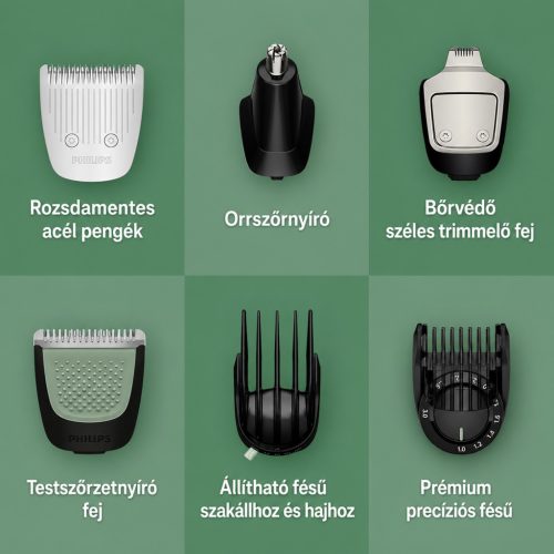 Philips Multigroom Series 7000 MG7961/15 – 17 az 1-ben Multifunkciós Trimmer