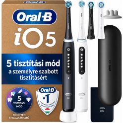 Oral-B iO 5N elektromos fogkefe – fehér, hiányos csomag