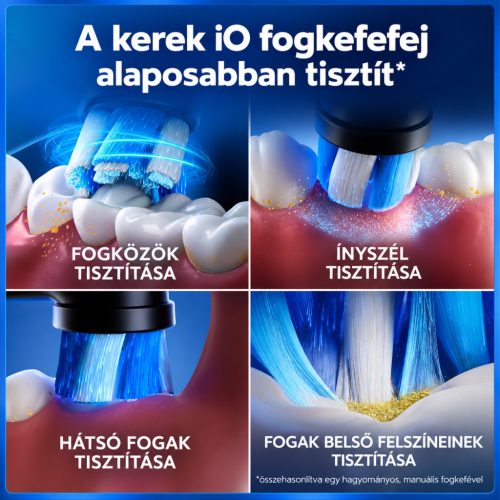 Oral-B iO 5N elektromos fogkefe – fehér, hiányos csomag