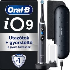 Oral-B iO 9 Elektromos Fogkefe – Fekete