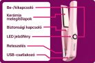 Beurer HS 20 – akkumulátoros mini hajvasaló