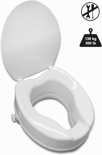 PEPE Mobility – WC-magasító fedéllel, 10 cm