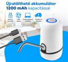 NK automata vízadagoló – USB-töltés, 1200 mAh, fehér