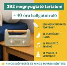 Morphée My Little Morphée – Altatómese- és relaxációs hangdoboz gyermekeknek (angol nyelvű)