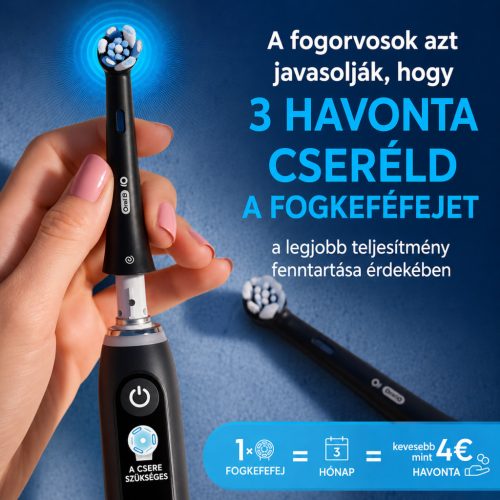 Oral-B iO Ultimate Clean pótfogkefefej – 2 db-os fehér készlet