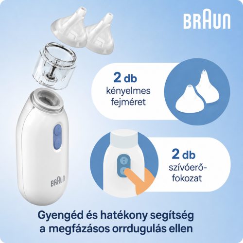 Braun Nasensauger 1 BNA100 elektromos orrszívó