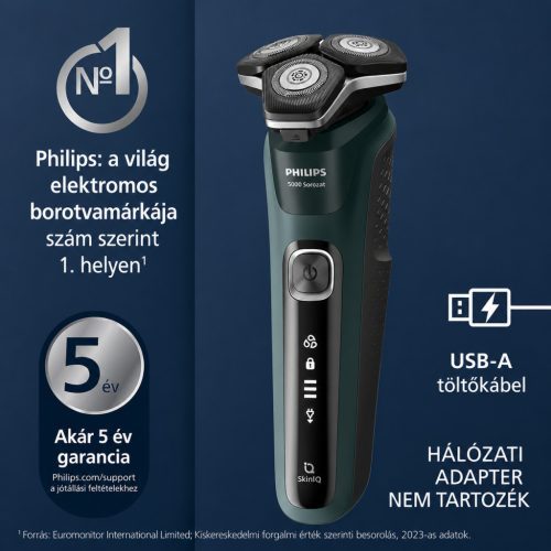 Philips Series 5000 S5884/35 elektromos borotva