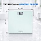 CITIZEN személymérleg – LCD kijelzővel és memóriafunkcióval