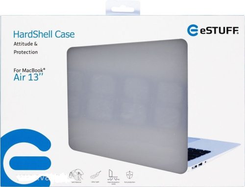 eSTUFF MacBook Air 13" (ES82101) Átlátszó notebook tok 