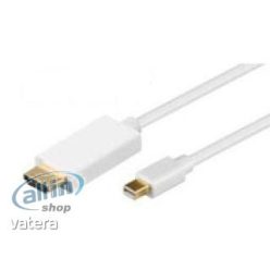 EStuff 1 m kábel, Mini DisplayPort/HDMI, M/M