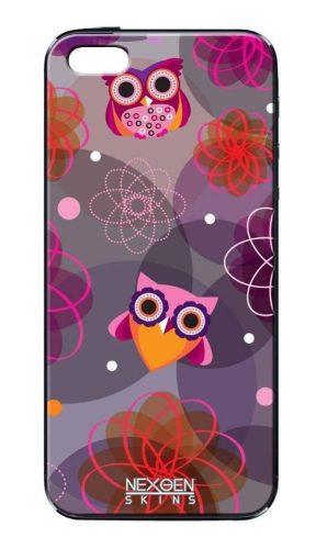 Nexgen Skins IP 50032 Owlettes 3D hatással, tok Apple iPhone 5 / 5S-hez