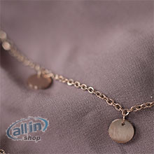 a little something ®  Camden Necklace | Női érmelánc 18 karátos arannyal futtatva