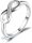 JewelryPalace Infinity Forever Love Cubic cirkónia gyűrű 925 Sterling ezüst-(57-es méret)