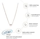 Happiness Boutique Minimál nyaklánc Rose Gold színben , szív  medállal, nikkel- és ólommentes