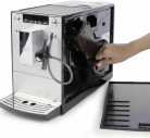  Melitta E957-203 Solo&Milk Ezüst színű 1400 W 1450 W 15 bar 1,2 L Szuperautomata kávéfőző HASZNÁLT