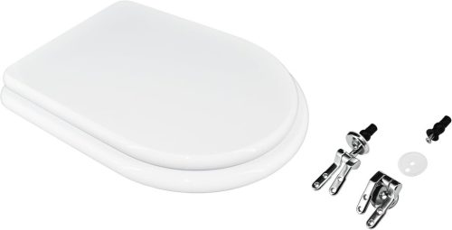 King Seat ‎EM724Y Dolomit Clodia dedikált WC-ülőke, fényes fehér-Csomagolás sérült