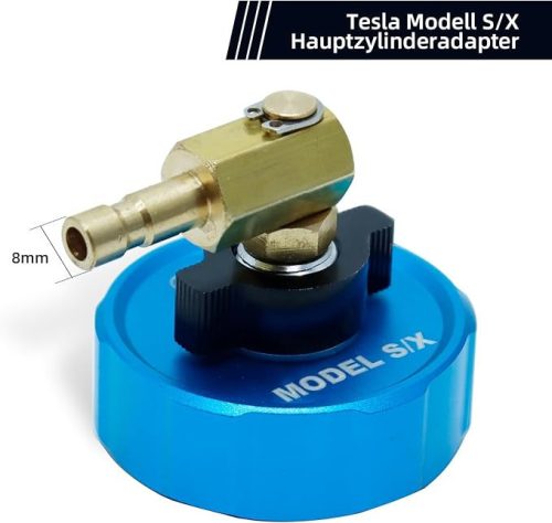 CCLIFE fékrendszer légtelenítő adapter – kompatibilis Tesla fékrendszer légtelenítő gépekhez